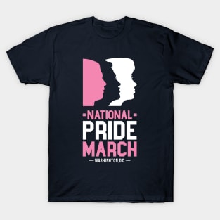 National Pride March Washington | LGBT | Political Trending T-Shirt